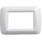 PLACCA 3 POS.BIANCO NUVOLA TOP SYSTEM