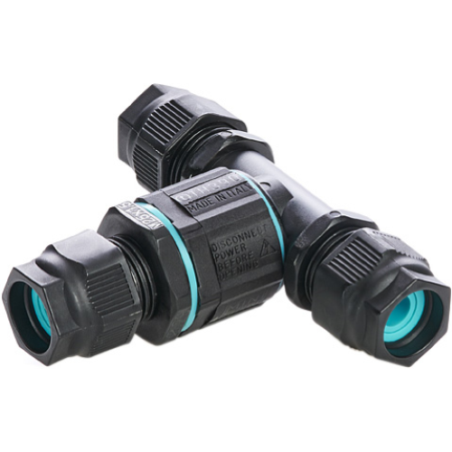 3-WEG-T-STECKER, LÖTANSCHLUSS, IP68, TECHNO