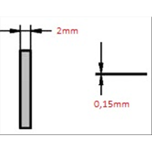 80/20 NICKEL-CHROMIUM STRIP - 2.00X0.15