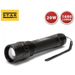 TORCIA 20W A PILE CON ZOOM "TIGER" STAK VELAMP