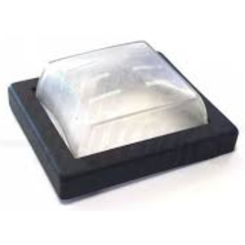CAPUCHON EN SILICONE TRANSPARENT AVEC BORD POUR INTERRUPTEUR À BASCULE 25X30