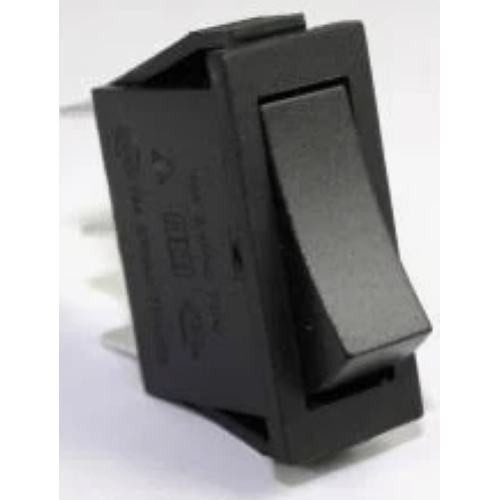 DESVIADOR NEGRO UNIPOLAR 250 V/16 A - DIMENSIONES 30,5 X 13,5 MM
