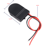 CONNECTEUR DE BATTERIE POUR BATTERIE BOUTON CR2032 / 1-3 V AVEC INTERRUPTEUR ON/OFF INTÉGRÉ